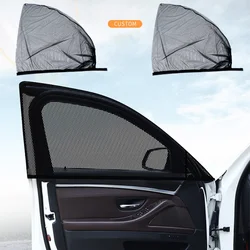 Parasol de protección solar para coche, accesorios de estilismo para ventana lateral, cortina trasera, protección UV, visera protectora, 2 piezas