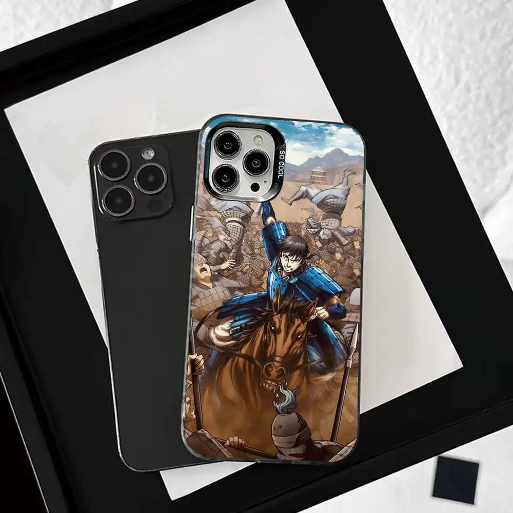 K-Kingdom 6th Season-E Phone Case For iPhone 17,16,15,14,13,12,11,Mini,Pro,SE,MAX White Matte Shockproof Cover