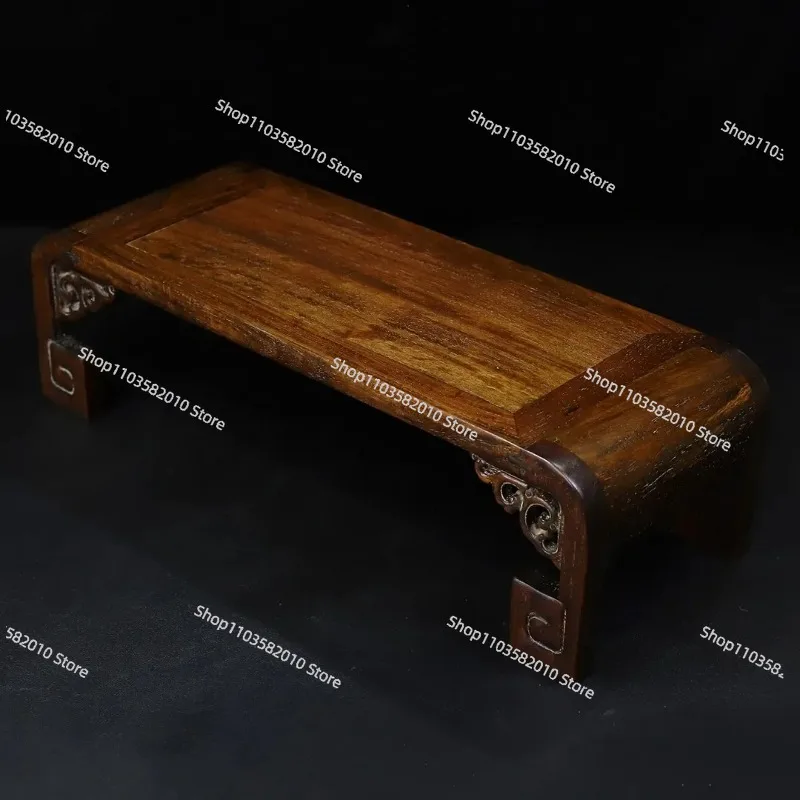 Retro Antique Solid Wood Kang Table, Old Rosewood Coffee Table Living Room Decoration Zen Style