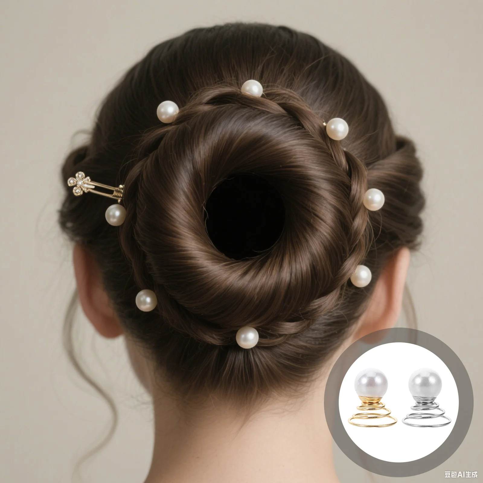 

24 Pcs Wedding Hair Clips Simulation Pearls Metal Bridesmaid Bridal Accessories