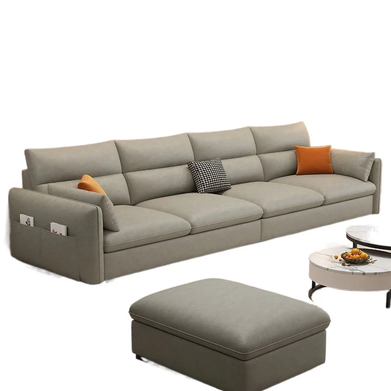 

New rental sofa, Italian light luxury, living room sofa, small apartment