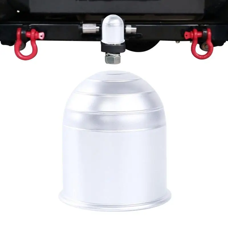 Universal 50mm Tow Bar Cap Black Durable Caravan Trailer Protection Towing Hitch Ball Cover Car Accessories Prevent Falling