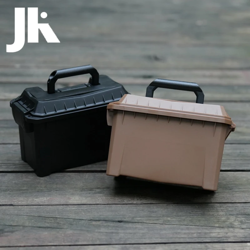 Shockproof Dustproof ABS Plastic Tool Box Tactical Bullet Secure Box Outdoor Lightweight Portable Suitcase