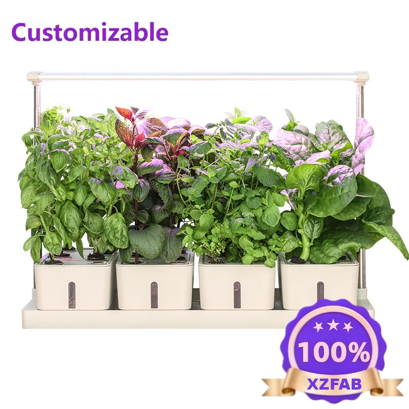 Factory Direct 2026 Intelligent hydroponic planter Indoor hydroponic vegetable planter Full light Home automatic vegetable plant