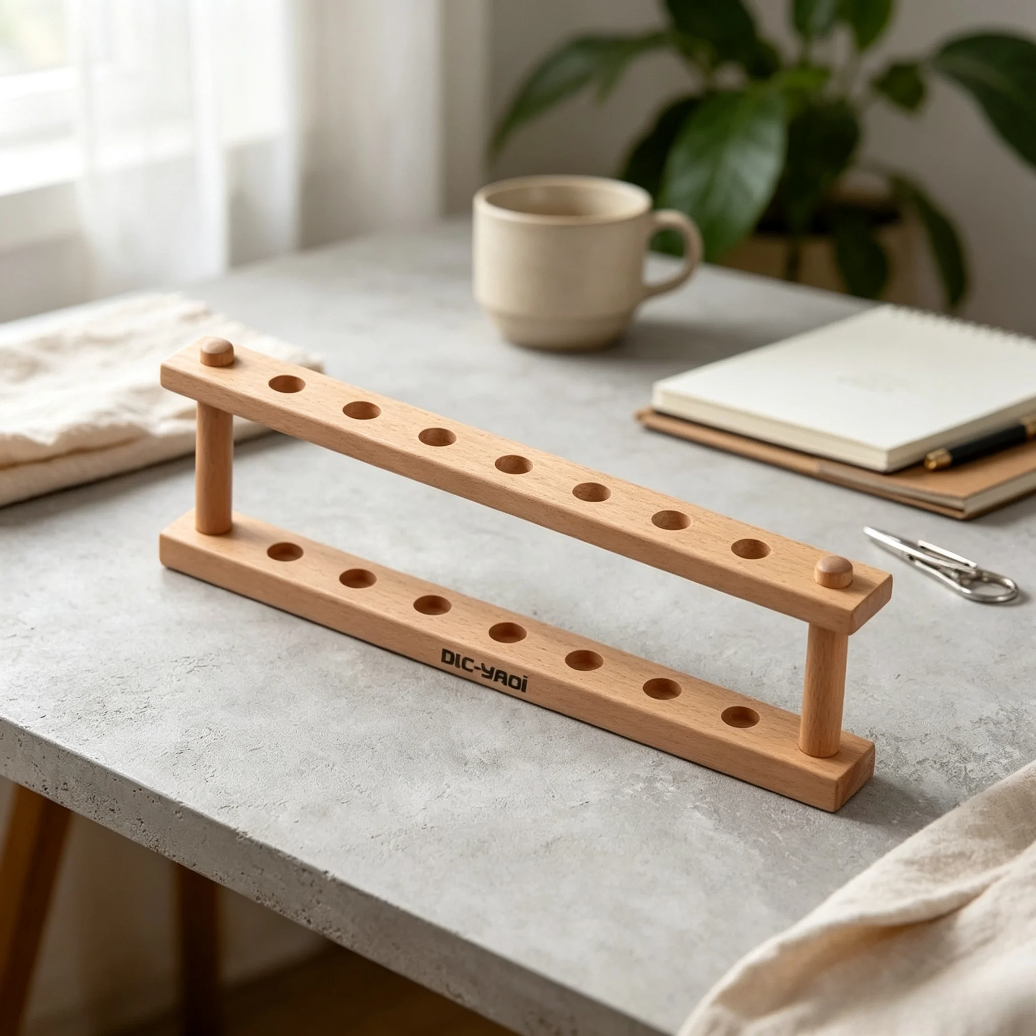 NEW 2026 YAQi Beech Wood Razor Holder For Safety Razors