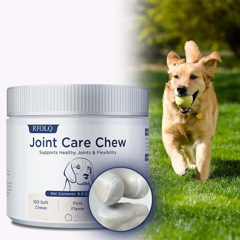 

Joint Care Chews for Dogs - Contains Green Lipped Mussel To Support Mobility and Maintain Healthy Joints and Connective Tissue