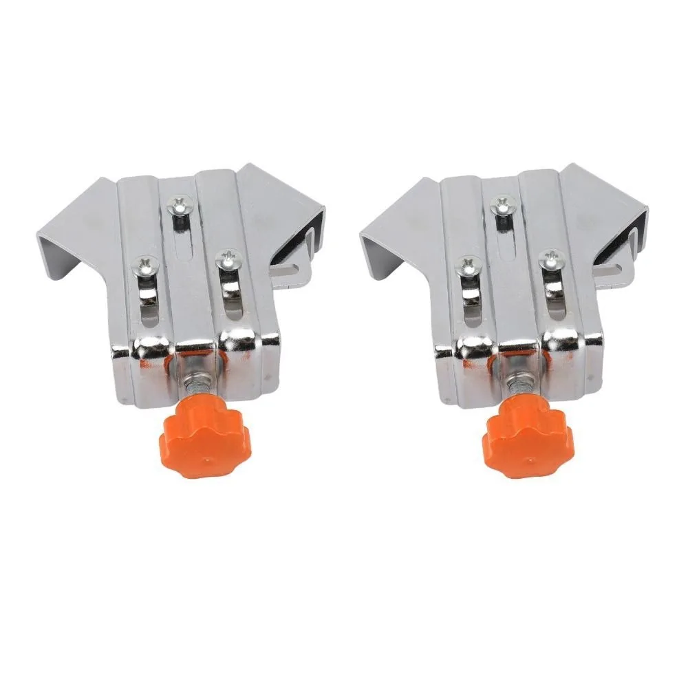 2pcs Durable Stainless Steel Right Angle Clamp Adjustable Open Style Corner Clamp Miter Joint Clamp Woodworking