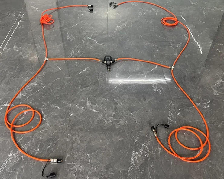 Full Top 4 Tire Inflation and Deflation System Fast High Flow Air Up and Down Kit Digital Pressure Gauge