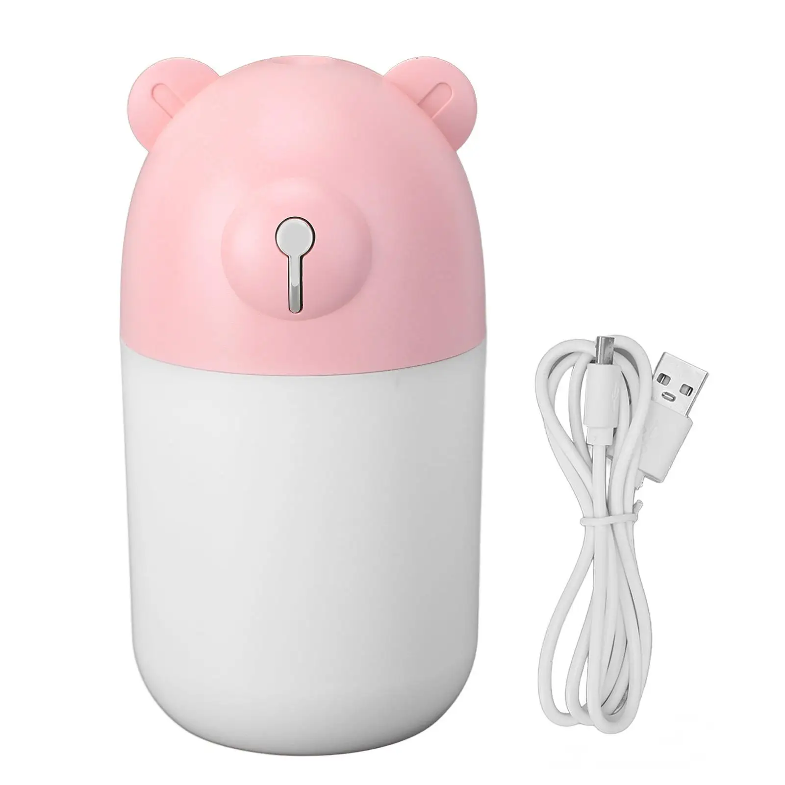 USB Low Noise 280ml Air Spray Humidifier with 7 Colors Night Light for Home & for office