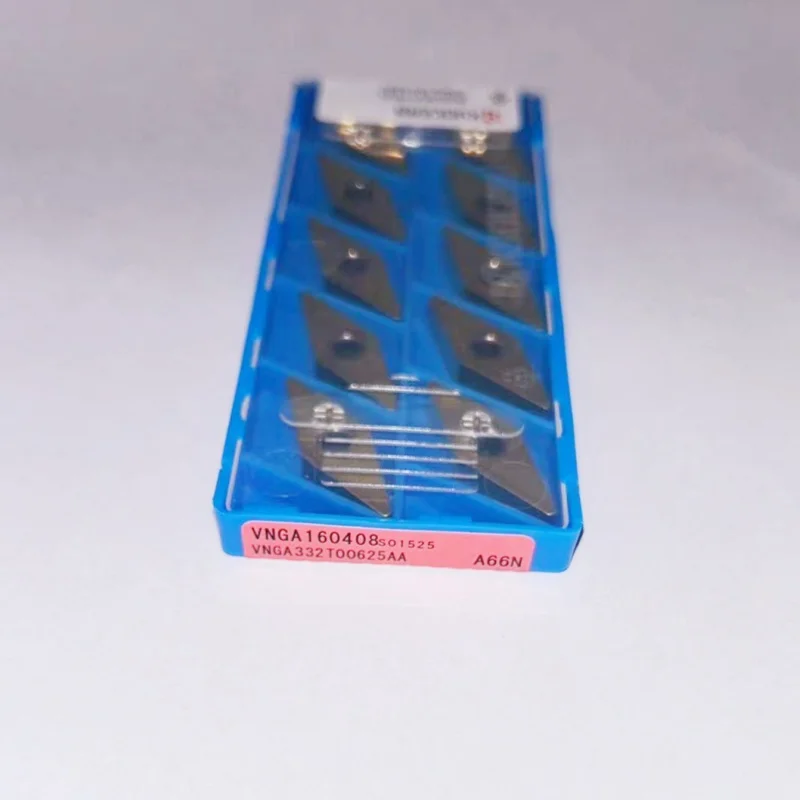 

VNGA160404S01525 A66N /VNGA160404S01525 A66N /VNGA160404T02025 A65 /VNGA160408T02025 A65 твердосплавные вставки для лезвий с ЧПУ 10 шт.