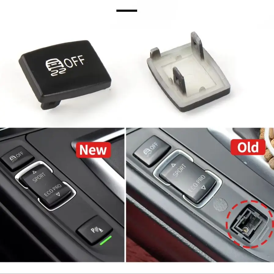 Car Console ESP Antislip Switch Sport Buttons Radar Sensor Key Cover 61319252912 For BMW 1 2 3 4 Series F20 F21 F30 F34 F32 F36