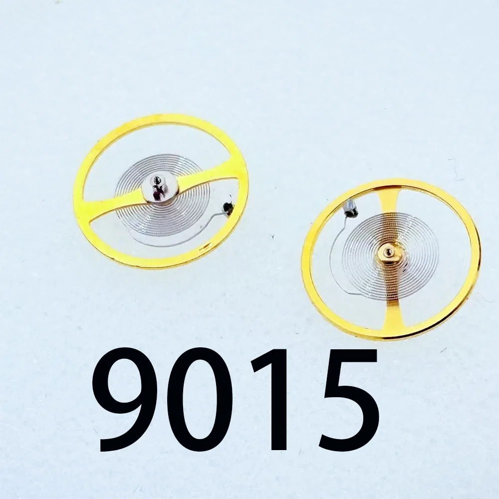 시계 액세서리: 새로운 일본 9015 무브먼트, 밸런스 휠, 헤어 스프링 포함 풀 스윙