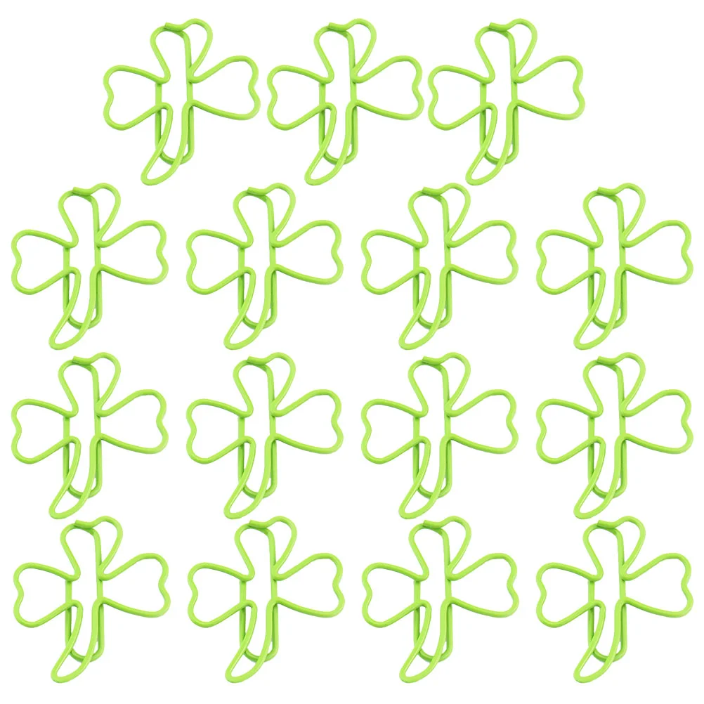 Bookmark Paper Clip Child Binder Clips Green Paperclip Holders Overmolding Mini Pin