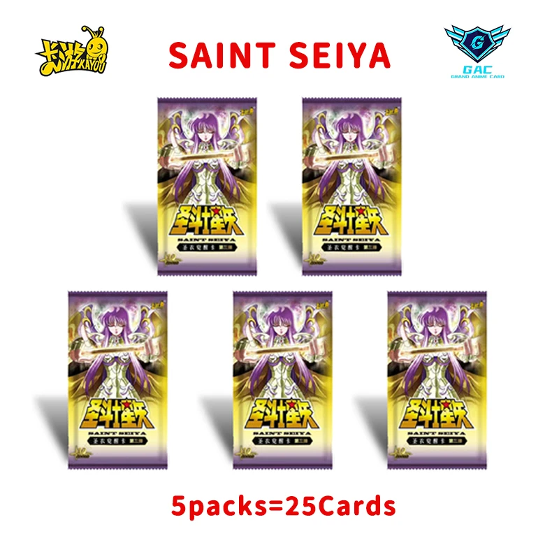 Kayou Genuine New Vol.3 EX Version Saint Seiya Card Box Saint Cloth Awakening Card Athena Rare Collection Card Kids Game Gift