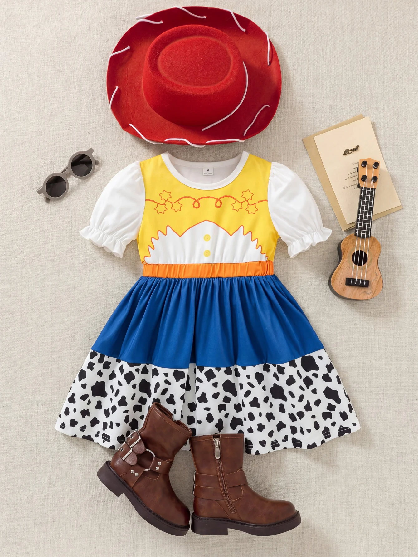 Cowgirl style girls dress, col - đánh giá và giá Summer Loving Kids Clothing