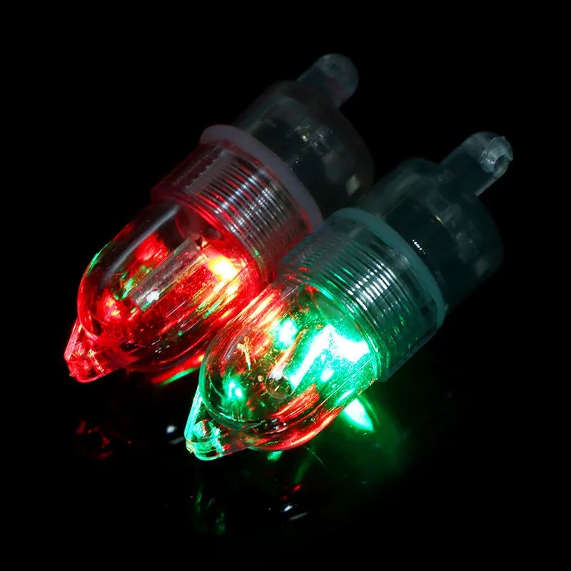 バCC33 Sigur2 Stück LED Nacht Angelrute Spitze Licht Smart Sensor Bissanzeiger Lampe Angeln Bissanzeiger Ausrüstung Zubehör