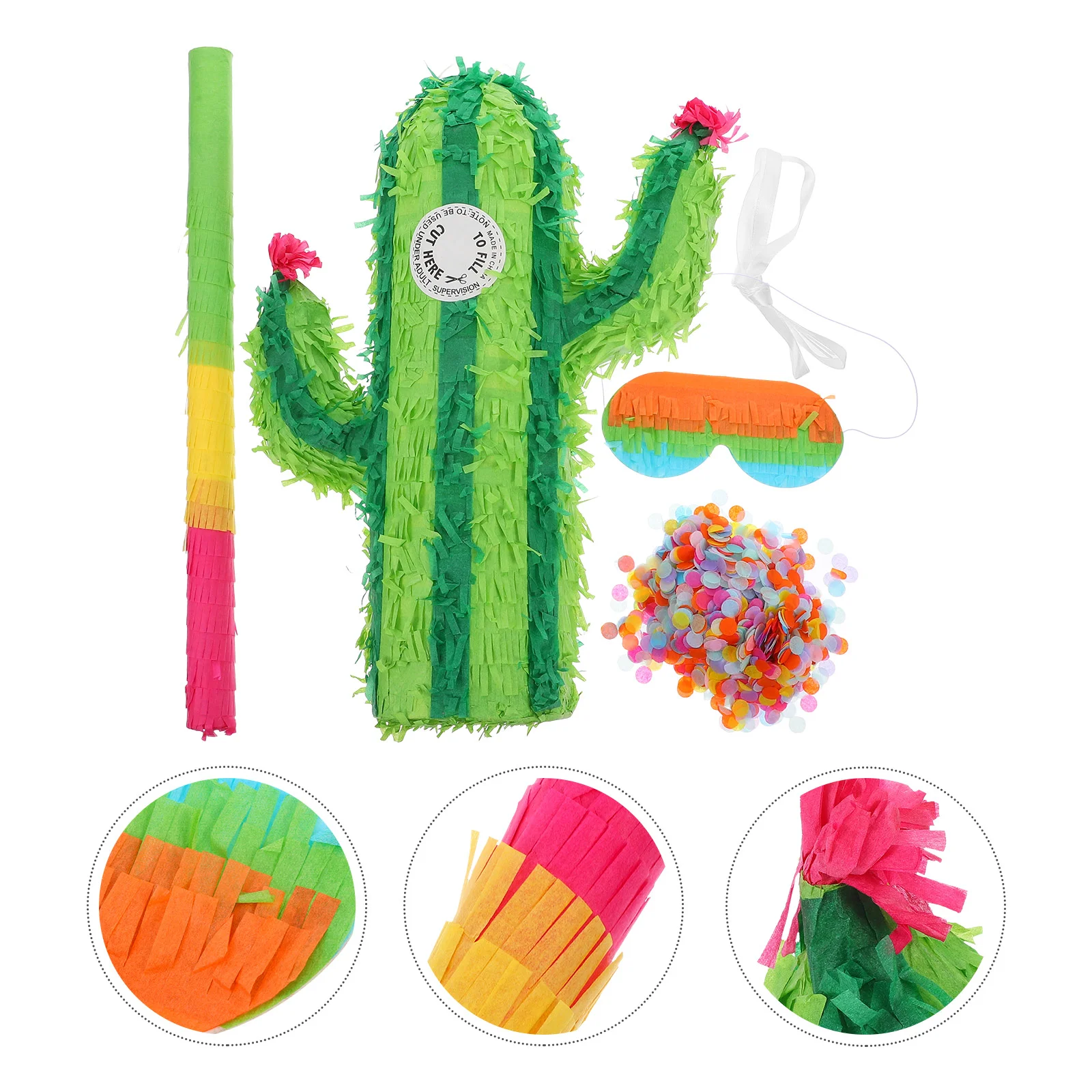 Cactus Toys Halloween Pinata Ornament Decor Princess Fiesta Party Decorations Decorate Bride