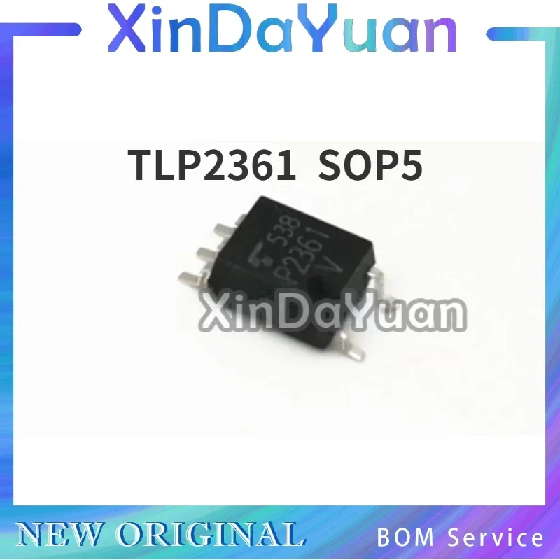 10 pcs TLP2361 SOP-5 P2361 TLP2361V High Speed Optocoupler Isolator