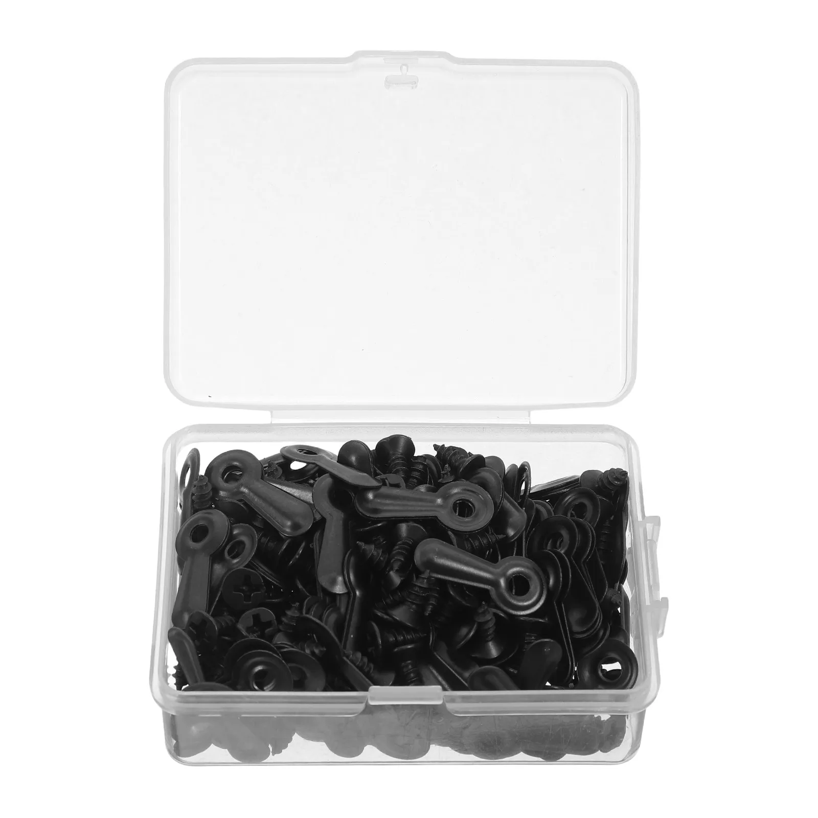 160Pcs Picture Frame Backing Clips Arched Turn Button Fasteners Quick Release Photo Frame Hardware for Wall Hanging Repair