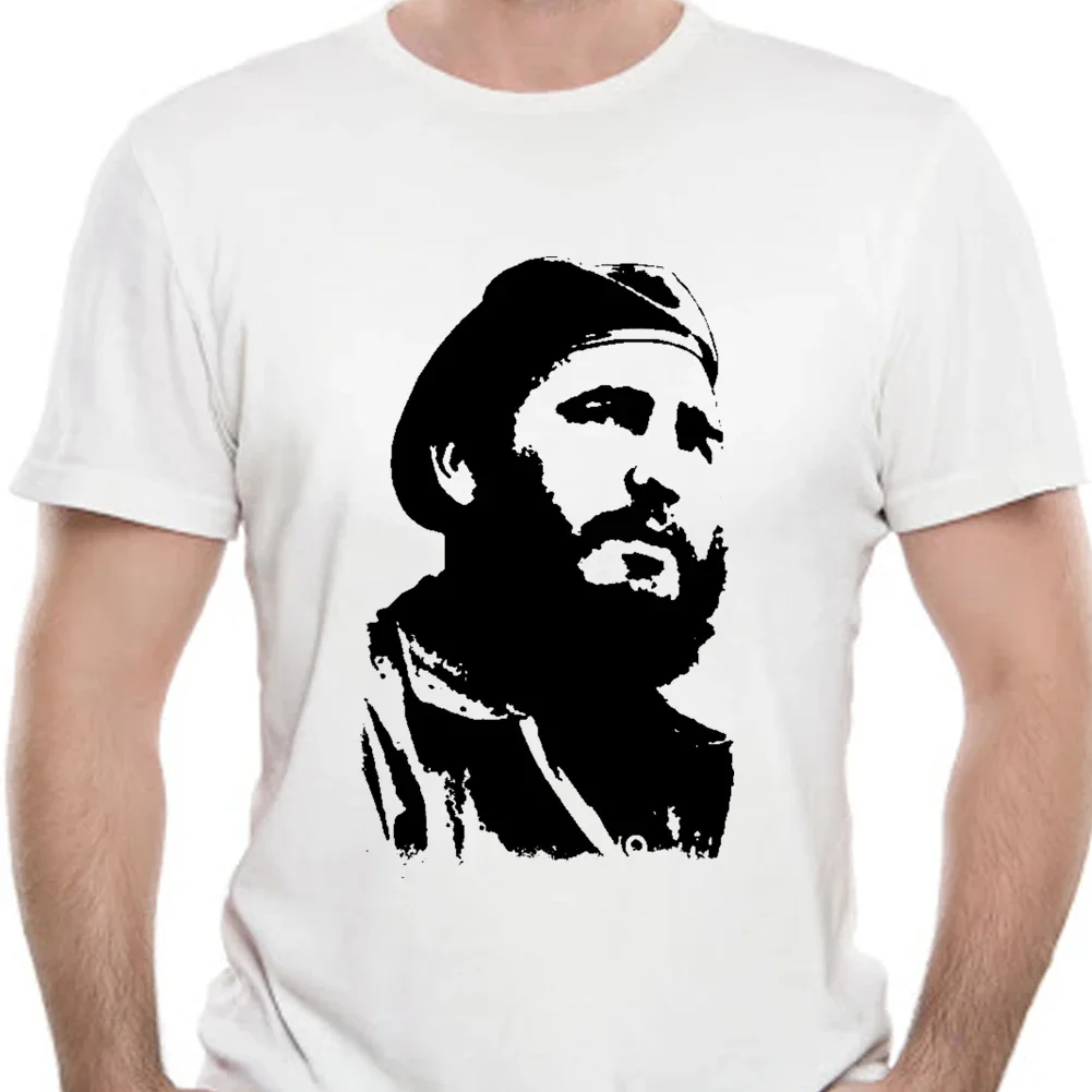 Fashion Quality Printing T-shirt For Men Fidel Castro 1926-2016 Revolution Cuba Kuba Havanna Che Rum 100%Cotton Short Sleeve Tee