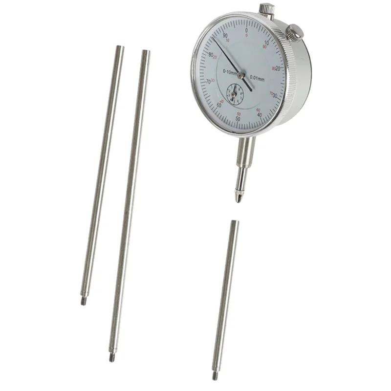 ชุดก้านต่อขยายสำหรับมาตรวัดดิจิตอล ABKW-Dial 6 ชิ้น ขนาด 1, 2, 3, 4, 5, 6 นิ้ว รวมกันได้เป็นช่วง 0-21 นิ้ว