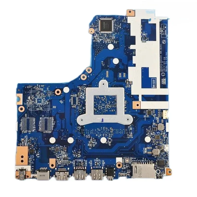 High QualityFor Lenovo Ideapad 320-15IAP DG424 DG524 Laptop Motherboard NM-B301 Mainboard CPU N3350 N4200 5B20P20642 DDR3L 100%