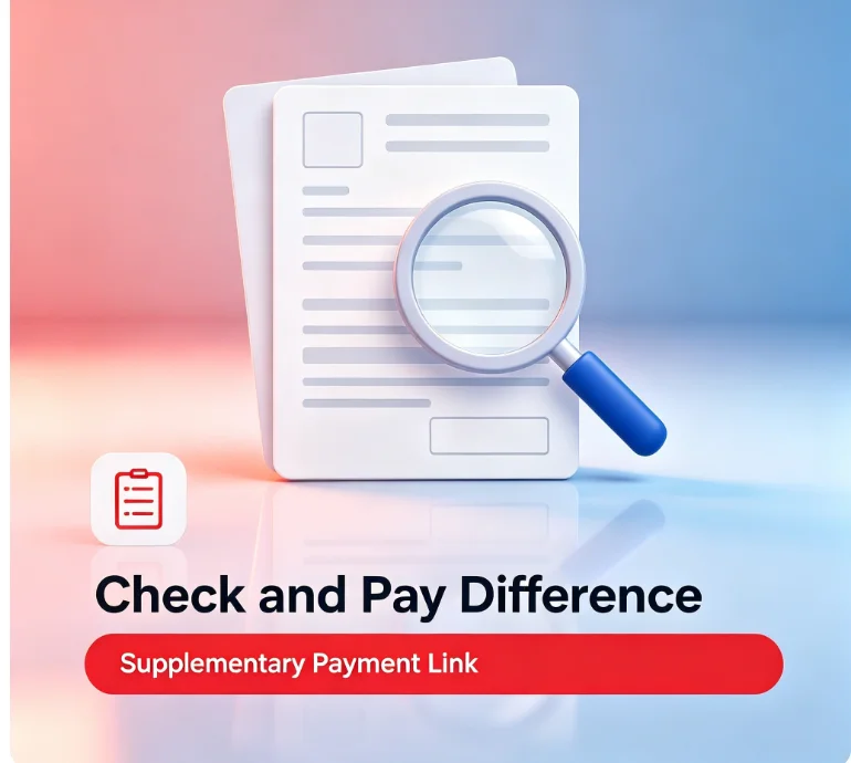 Supplementary Payment Link, Do Not Place Order Without Consultation