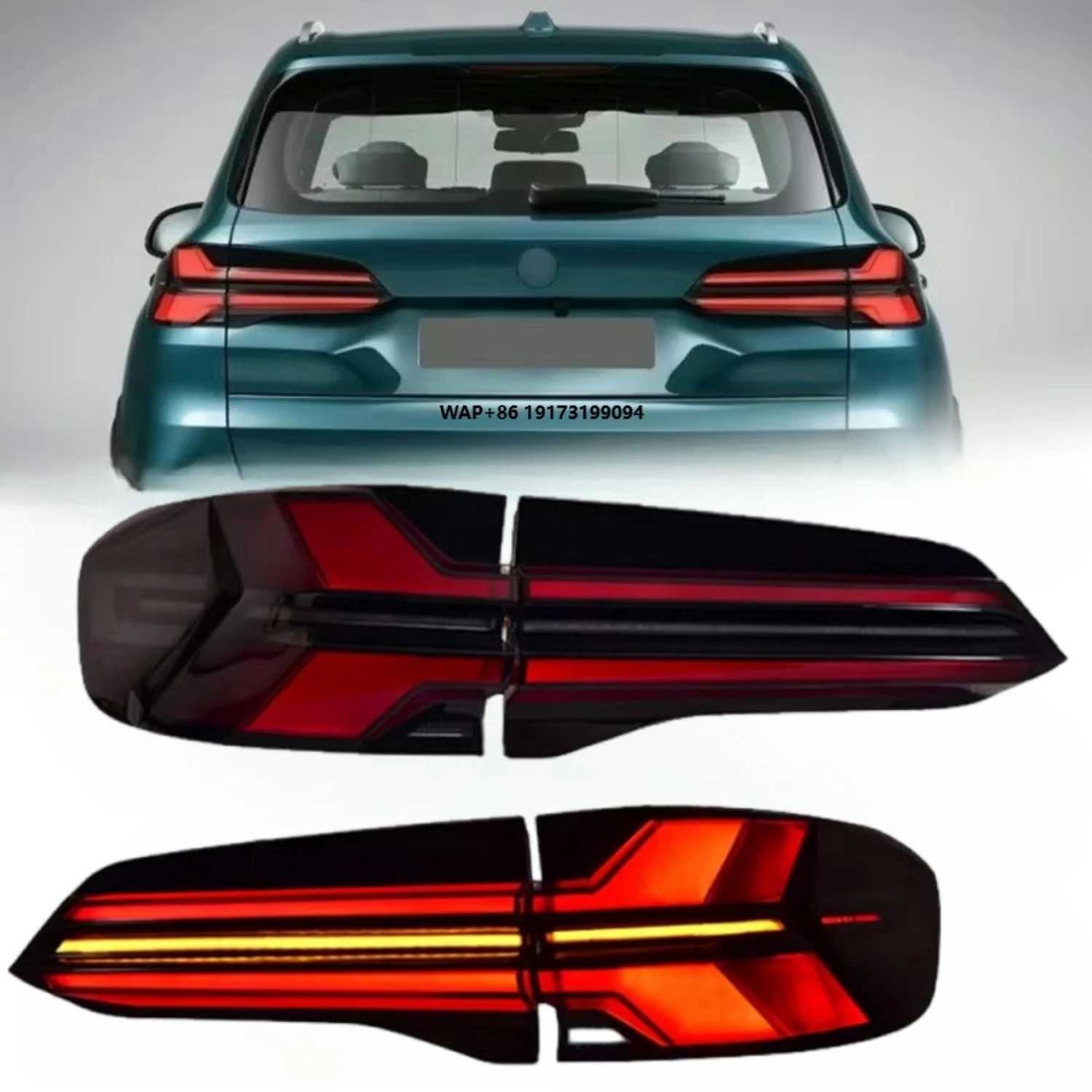 

X5 G05 Upgrade LED Taillights Assembly X5 Tail Light 2018-2022 Rear Lamp DRL Turn Signal Reverse Accessories Modified for