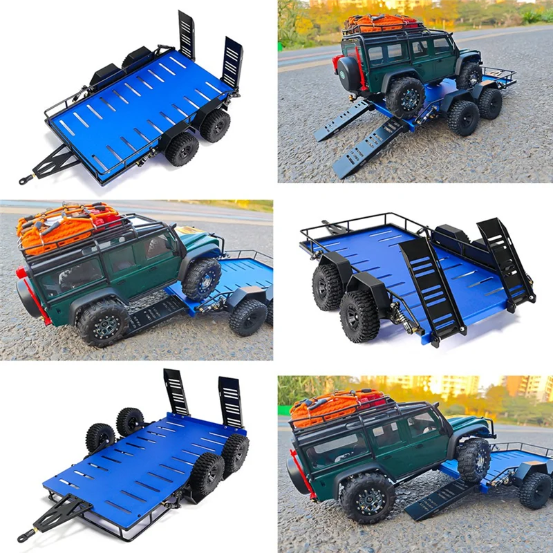 APPLIA-مطورة معدنية سيارة هوبر درب ل Traxxas 1/18 TRX4M سيارات مقطورة الثقيلة شاحنة لتقوم بها بنفسك أجزاء