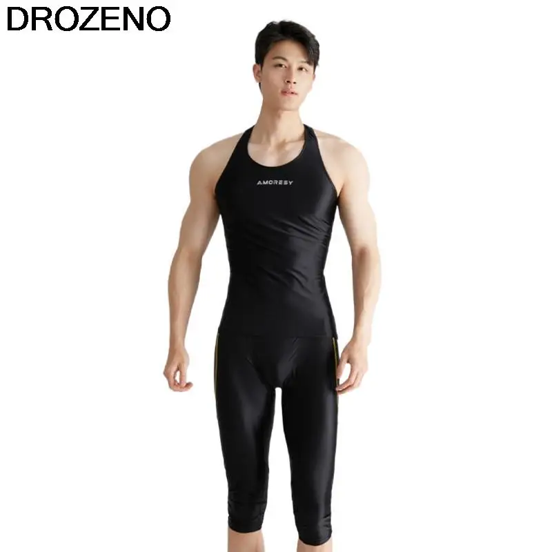 Drozeno Series Summer Tight Exercise Sleeveless Vest Men's High Elastic Sweat-Absorbent Running Breathable