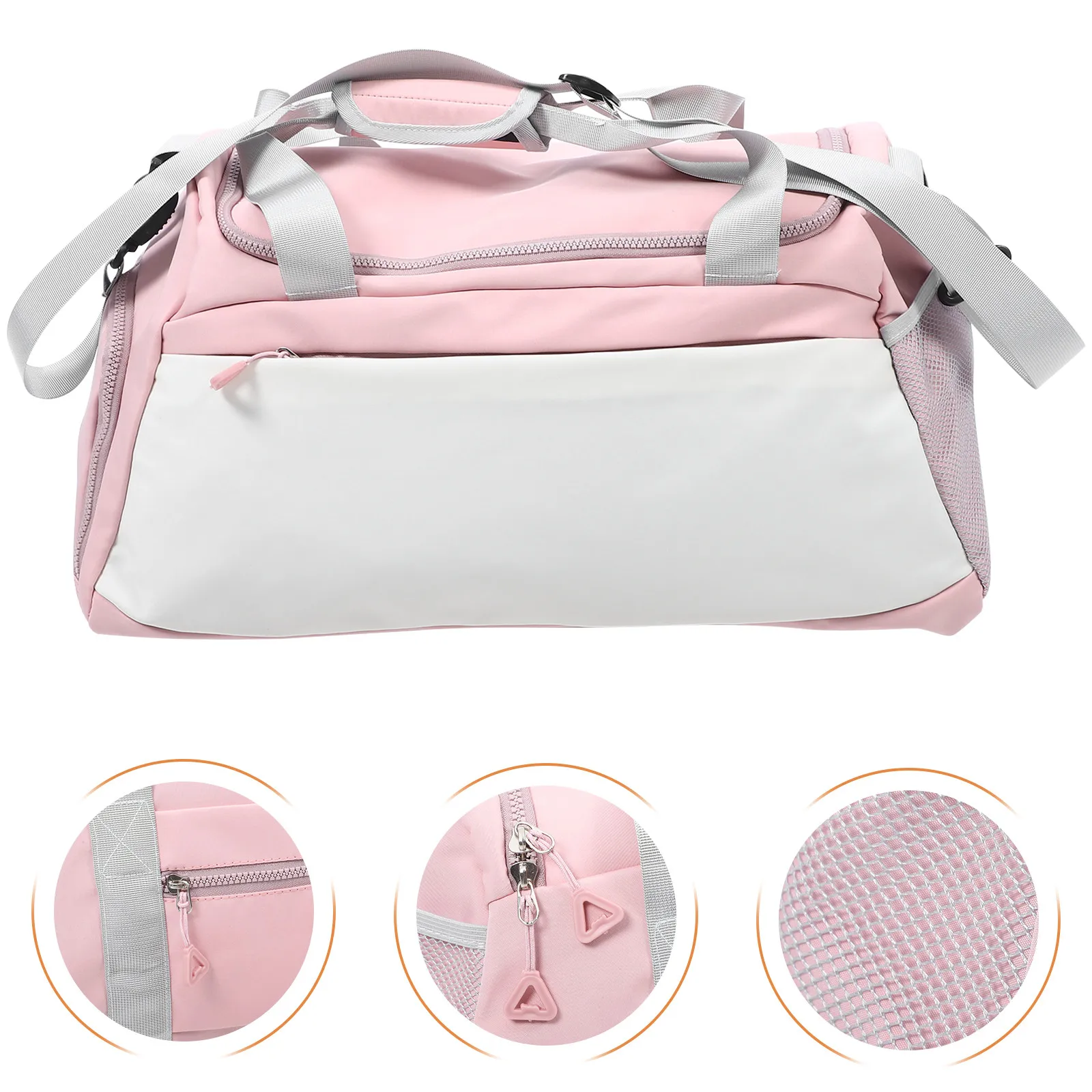 

Большая дорожная сумка из ткани Оксфорд с отделением для влажных и сухих вещей, для хранения обуви, спортивная сумка для спортзала, фитнеса, кемпинга, для ночевки, портативная багажная сумка