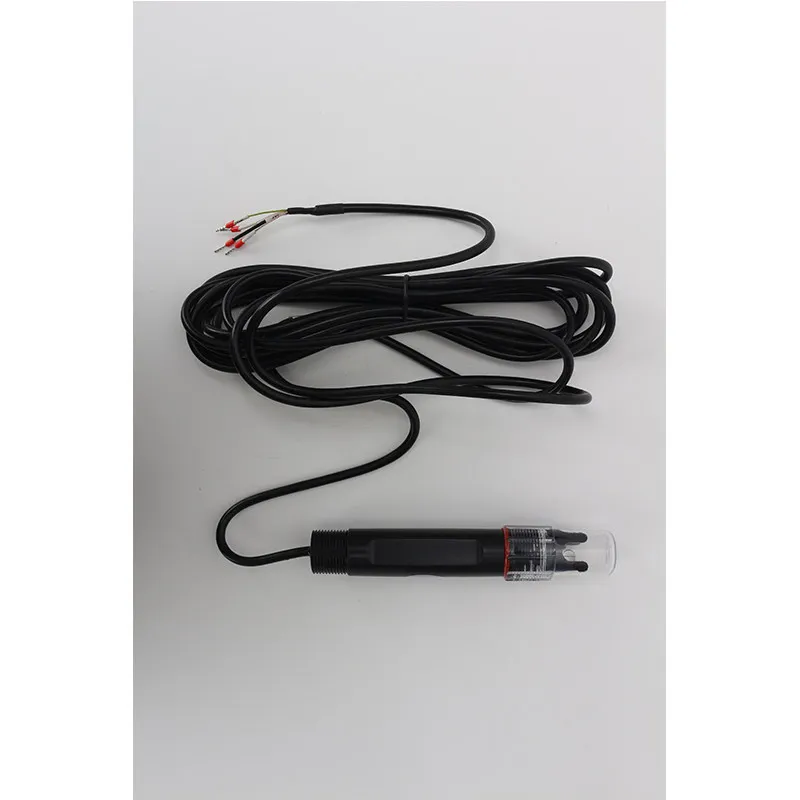 Industrial Online PH Electrode 3-in-1 PH Probe Sensor PH Electrode with Temperature Compensation