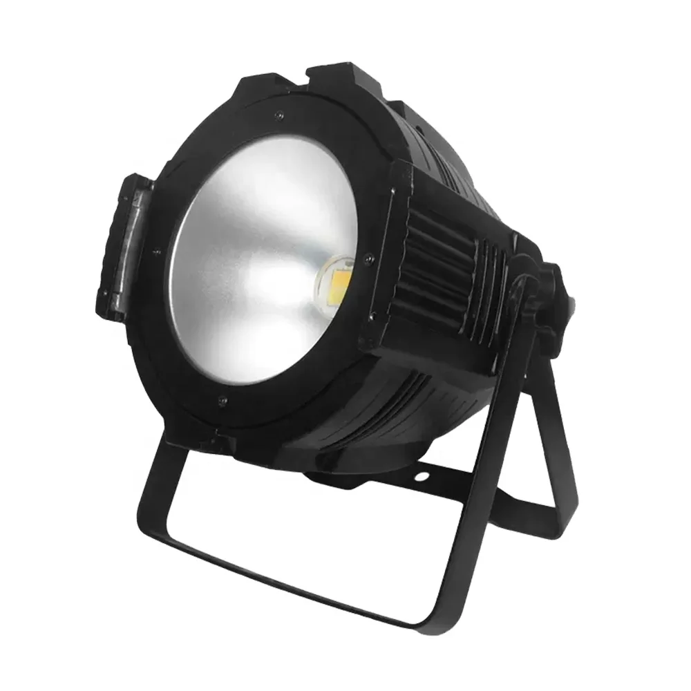 6Pcs/Lot 200W Led COB Par Light White Warm 2 Colors Together Stage Lighting Pro Surface Lights Meeting Spectator Lamp