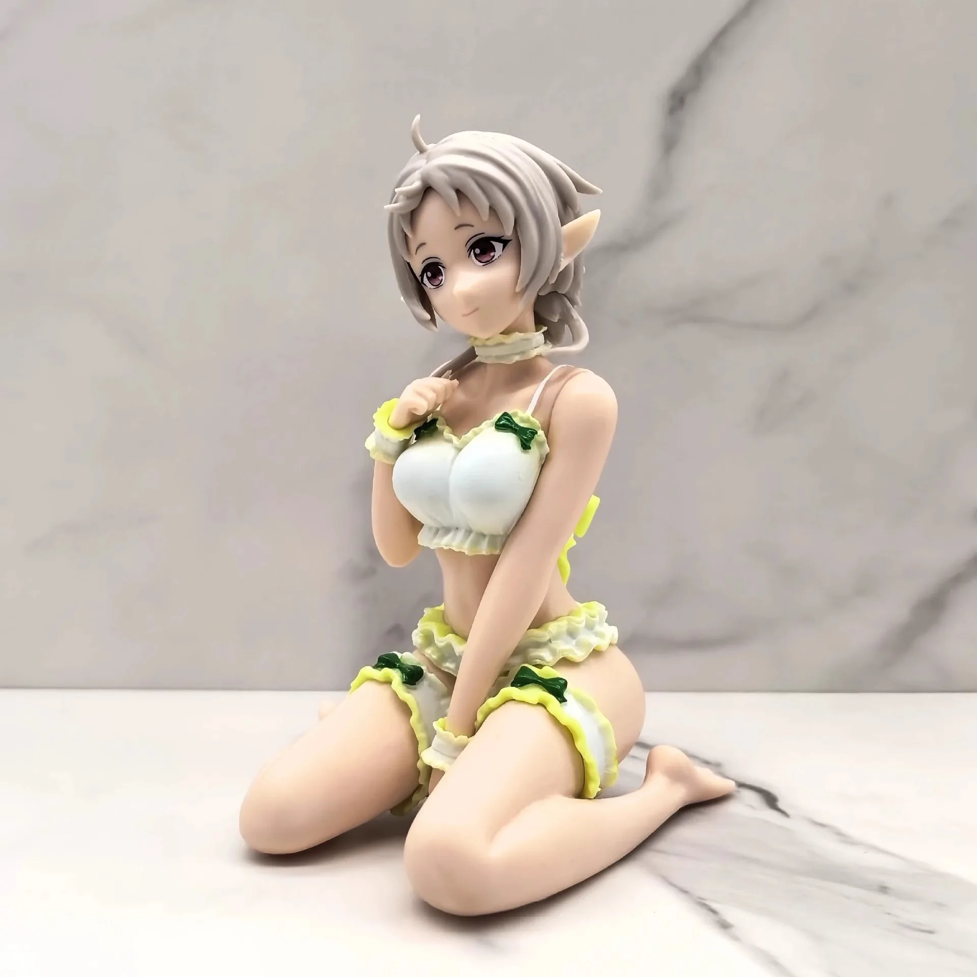 Anime 12cm Sylphiette lingerie Figure Mushoku Tensei Jobless Reincarnation Eris Boreas Greyrat/Roxy Action Figure Model Doll Gif - view 4