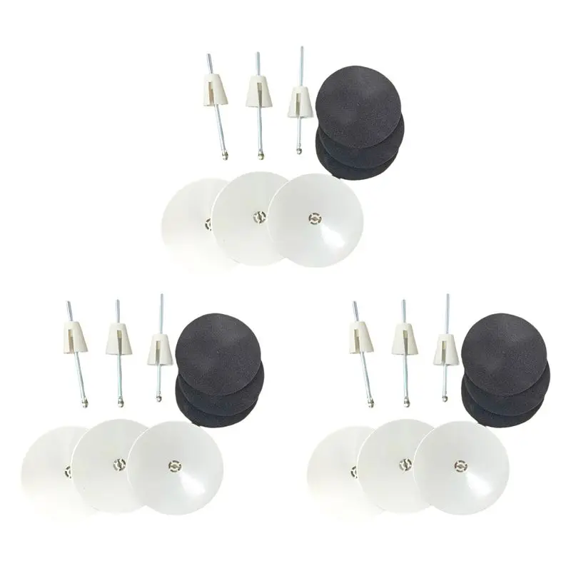 

~Latest Model Replacement Thread Holder Rest Disc For Industrial Sewing Machine Thread Stand 9 Set