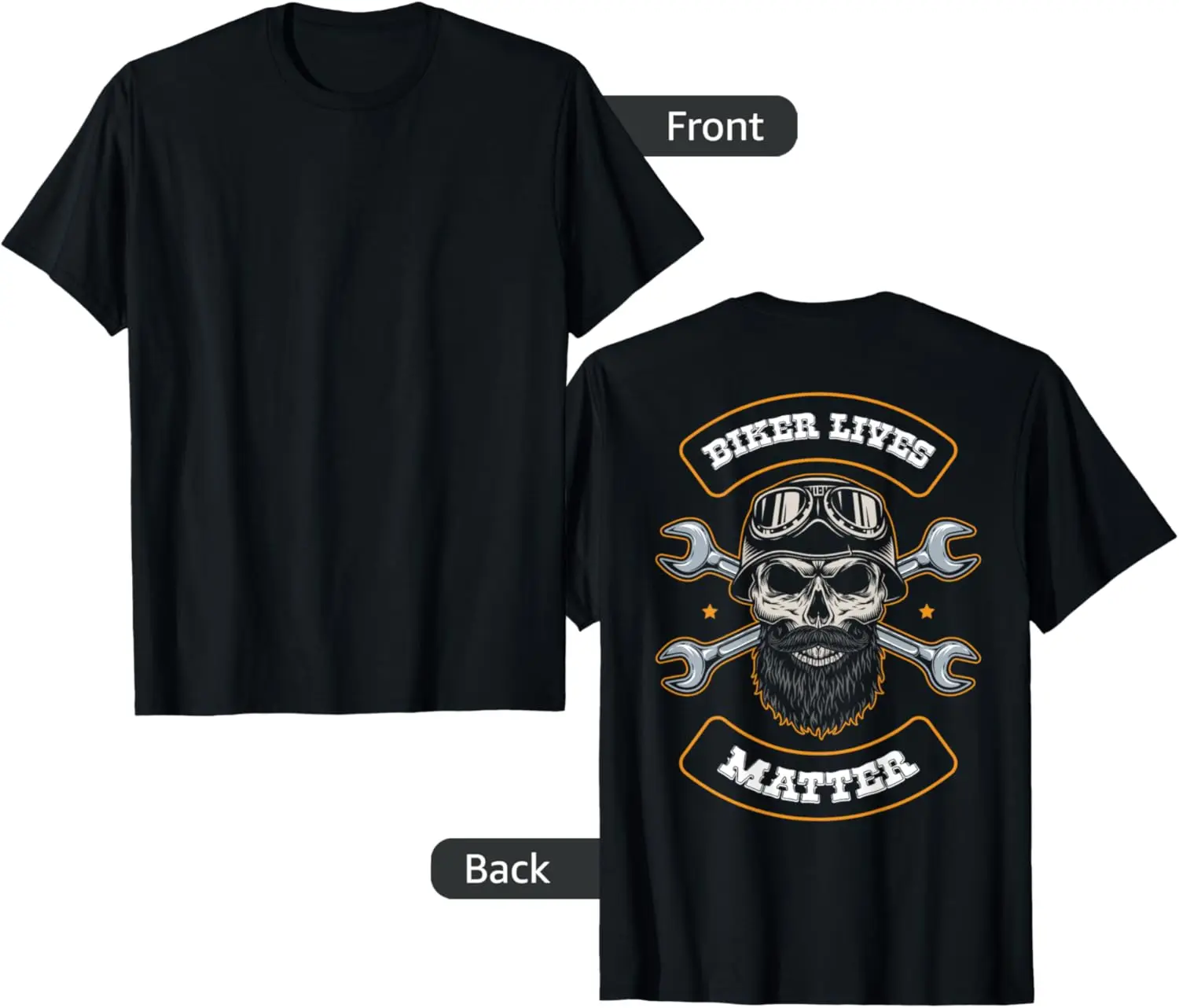 

Biker Lives Matter, футболка с мотоциклетными цитатами и черепом, 100% хлопок