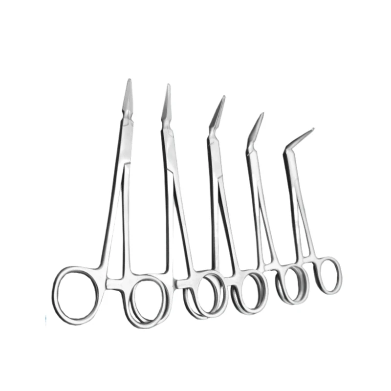 

5Pcs Dental Root Fragment Plier Minimally Invasive Tooth Extraction Forceps Residual Root Tweezers Scissors Dentistry Instrument