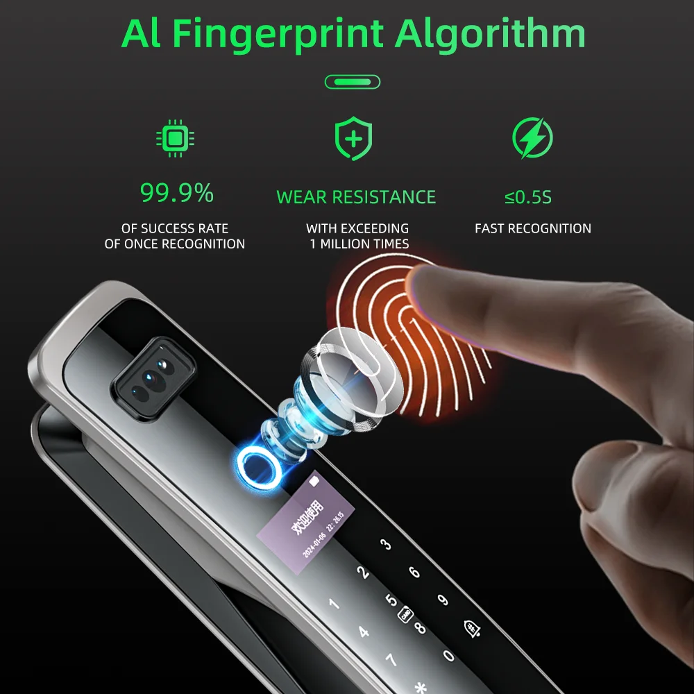 Serrure de porte intelligente - Home Security Front Door Camera avis et prix