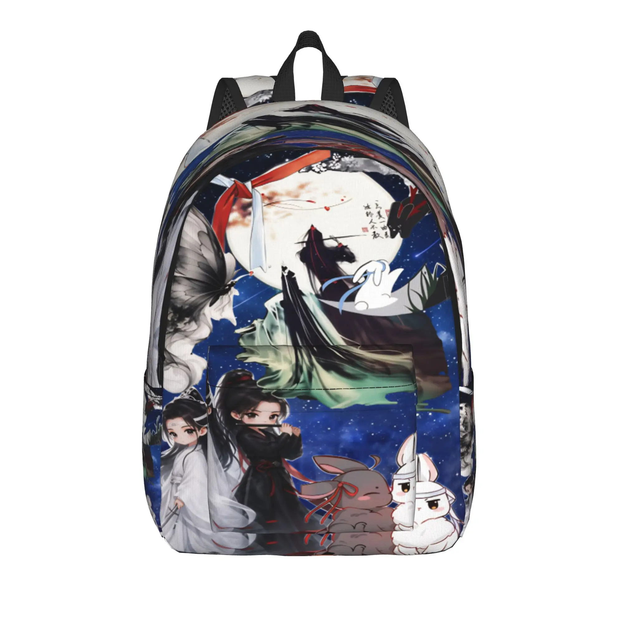 The Untamed Wang Yibo Wei Wuxian  Backpack  Streetwear Backpacks Teen Hiking Print School Bags High Quality Rucksack