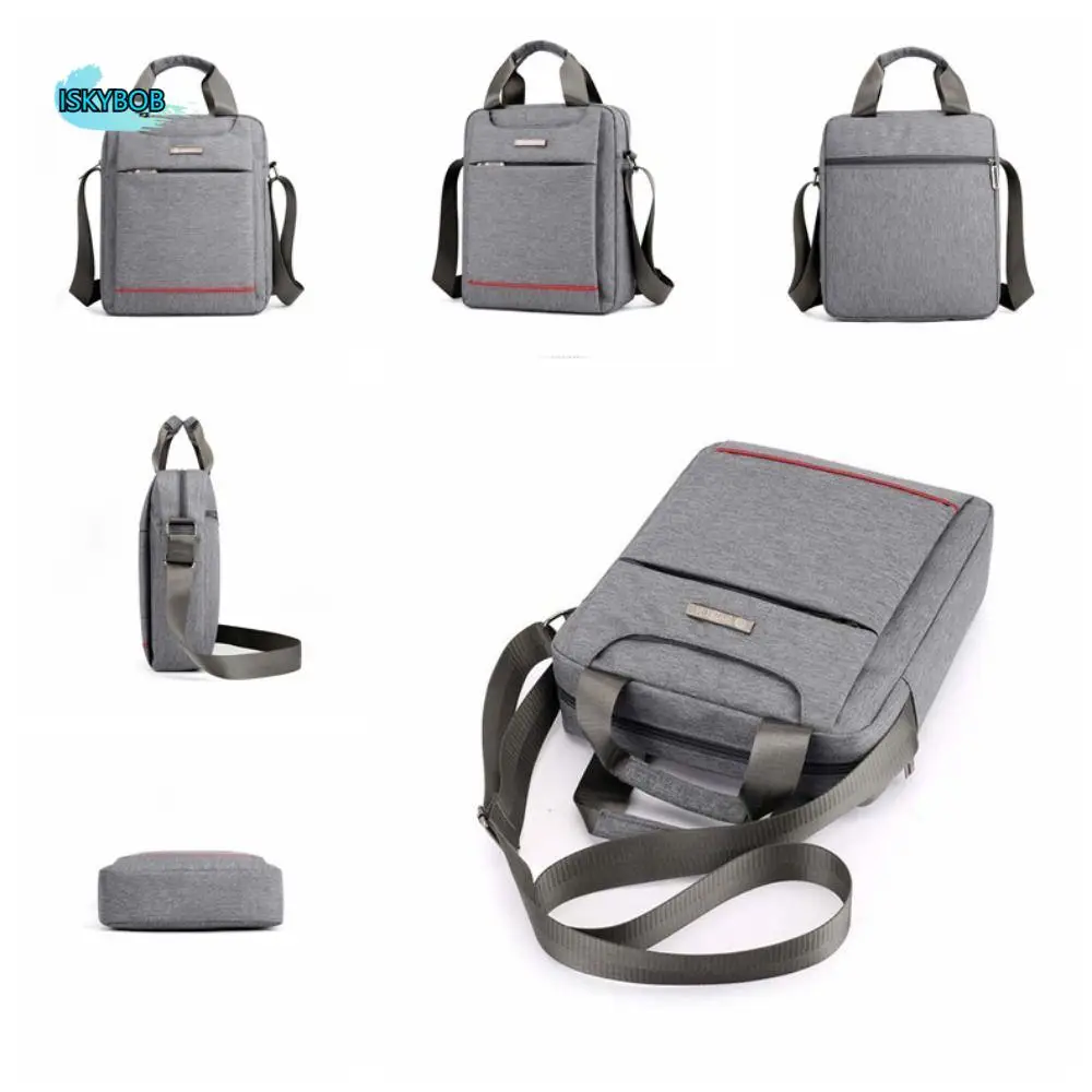 Fashion Oxford Business Handbag Shockproof Large Capacity Men Crossbody Bag Multi-function Briefcase Casual Shoulder Bag Travel
