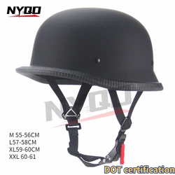 Motor Helmet Retro Motorcycle Helmet Scooter Vintage Half Face Biker Motorbike Crash Moto Helmet Casco Moto