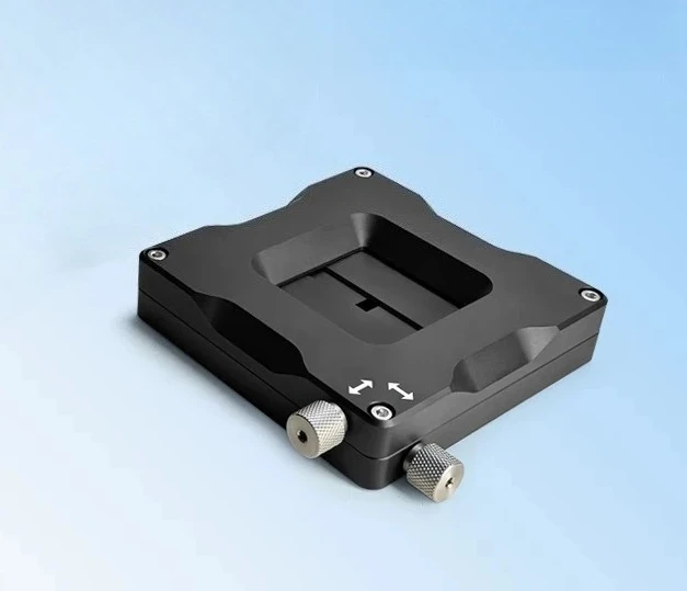 Adjustable Four‑Blade Slit Diaphragm Square Light Spot Regulator Light Flux Control Optical Light Stop Component