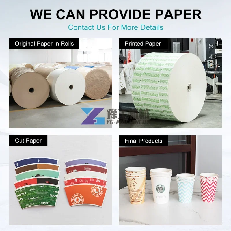 High Speed Automatic 100pcs/min Paper Cup Machine Disposable Paper Bowl Cup Making Machine