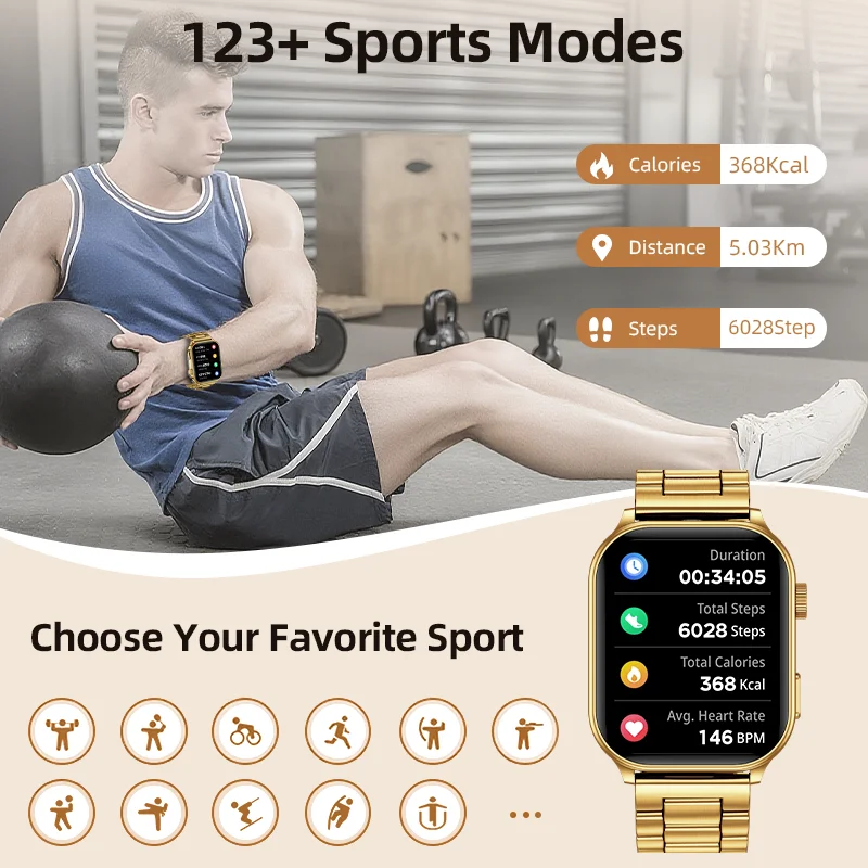 LIGE 2026 Nieuw Smartwatch Her - Women Fashion Week 2026 recensie en prijs