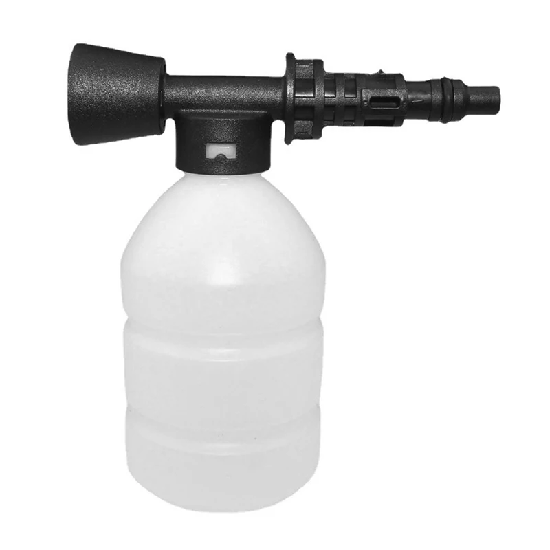 Gerador de espuma Lance para lavar carro, pote ajustável para máquina de lavar pressão, 300ml, 1/4"