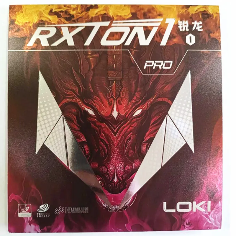 

1 шт. LOKI RXTON 1 PRO резиновая полуклейкая Быстрая атака для настольного тенниса оригинальная губка WANG HAO LOKI для пинг-понга