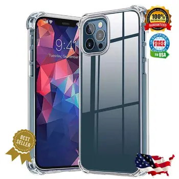 Pro Apple iPhone 14 13 12 11 Pro Průhledný kryt 3HRating odolný proti poškrábání 10 nejlepší prodej Apple iPhone 12 - №2