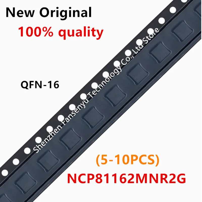 (5-10piece) 100% New NCP81162MNR2G NCP81162 81162 QFN-16 Chipset
