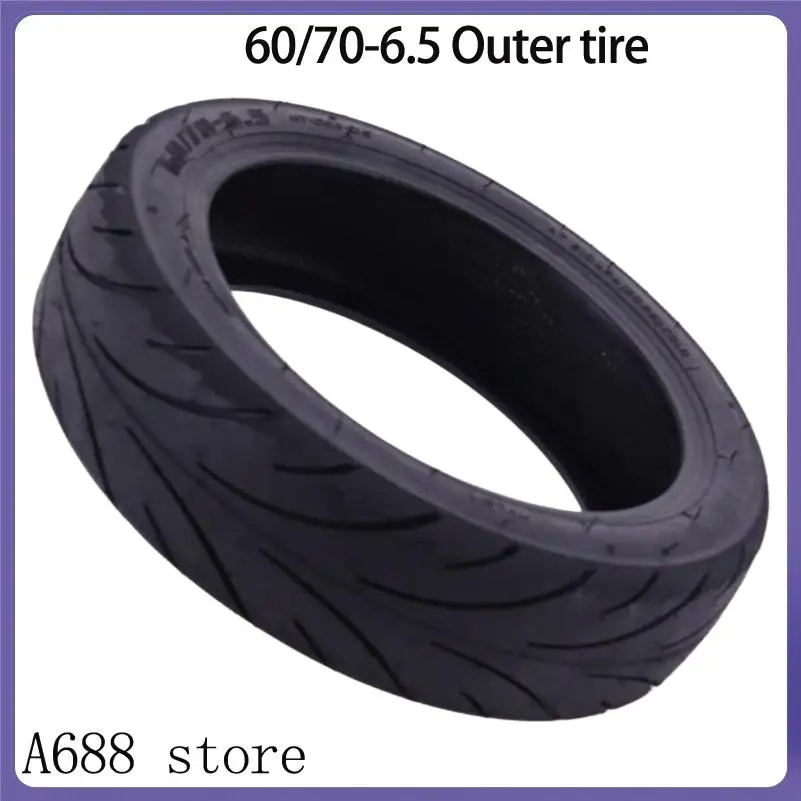 Silent anti-skid 10 inch high-speed electric scooter replacement tire thickened wear-resistant 60/70-6.5 outer tire