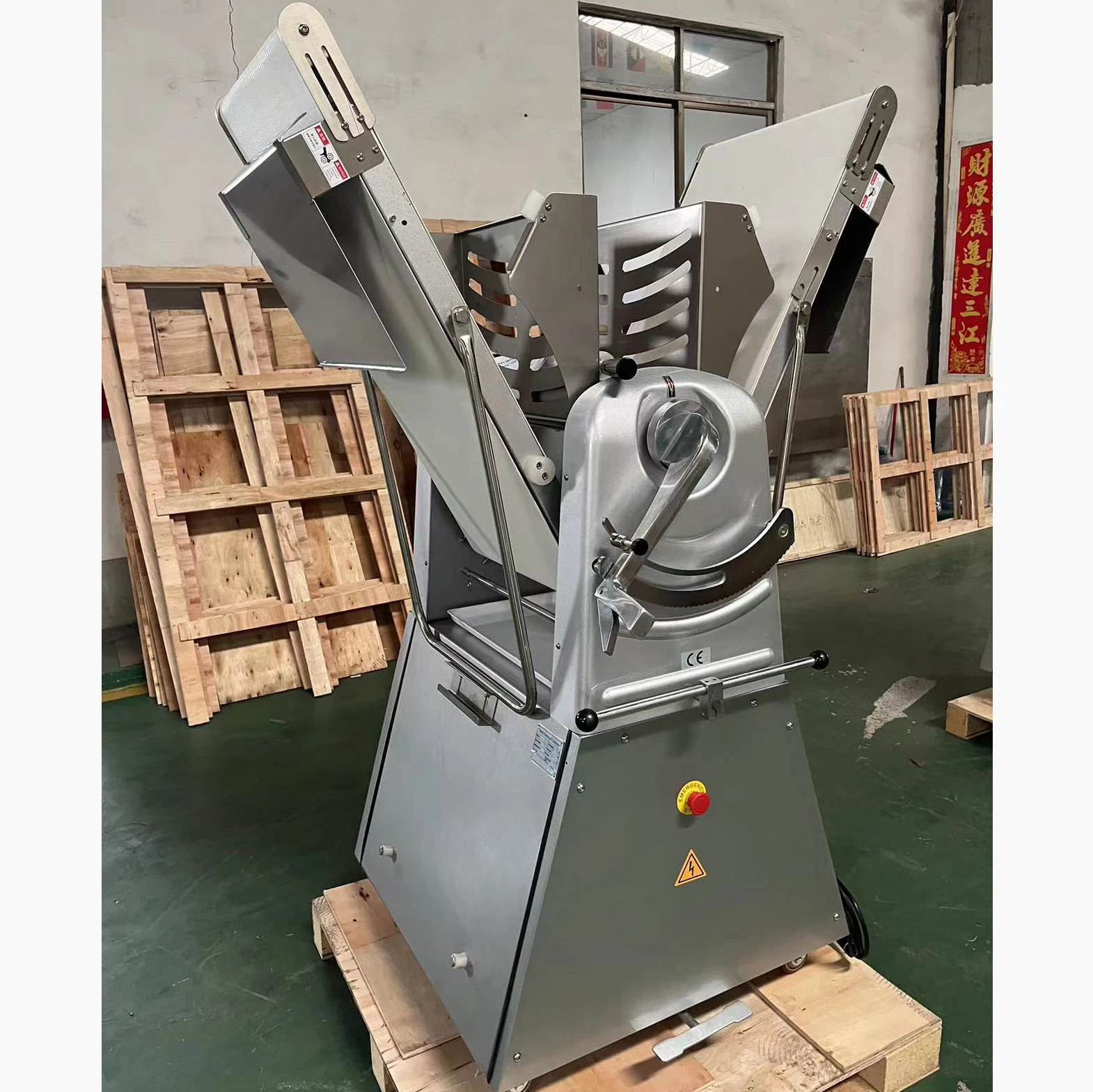 Factory outlet  Commercial Automatic Bakery European Type Dough Roller Machine Dough Sheeter for Cookies